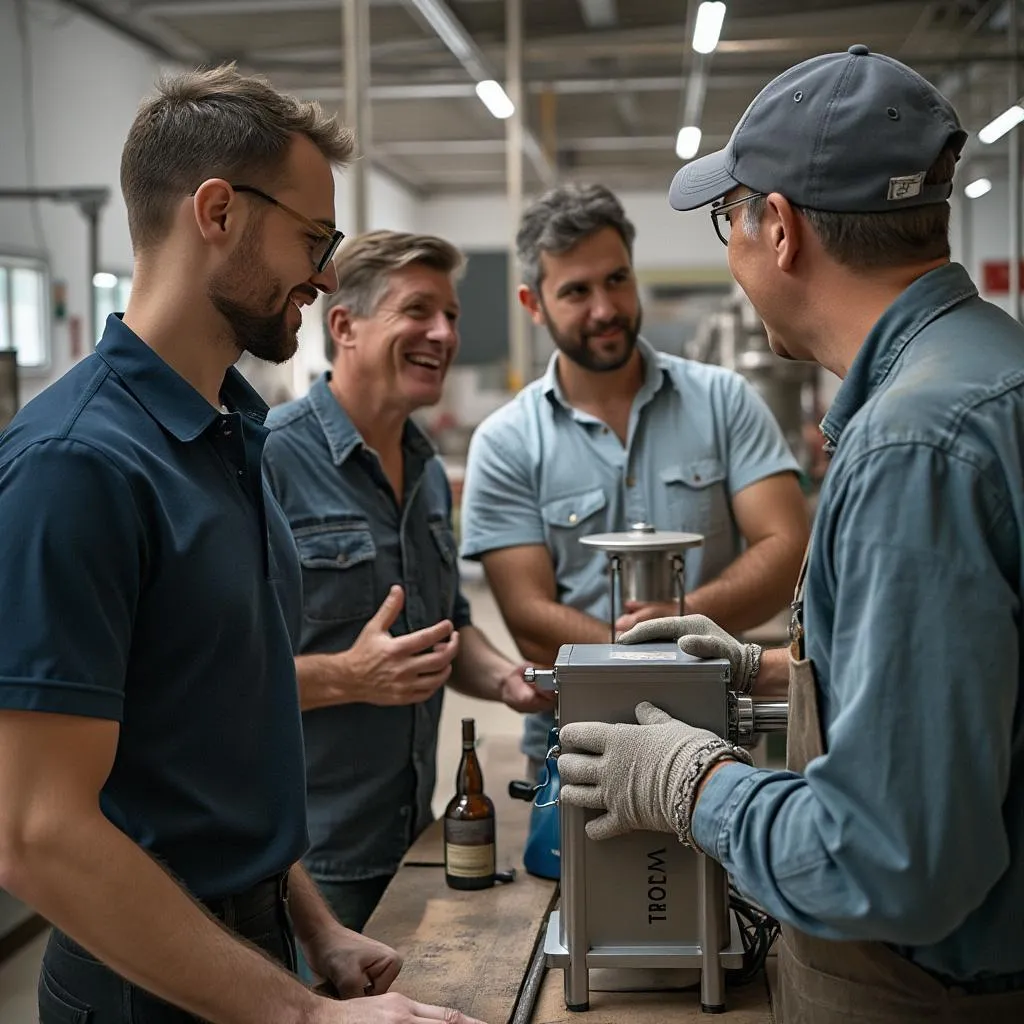Visita a cliente emprendedor