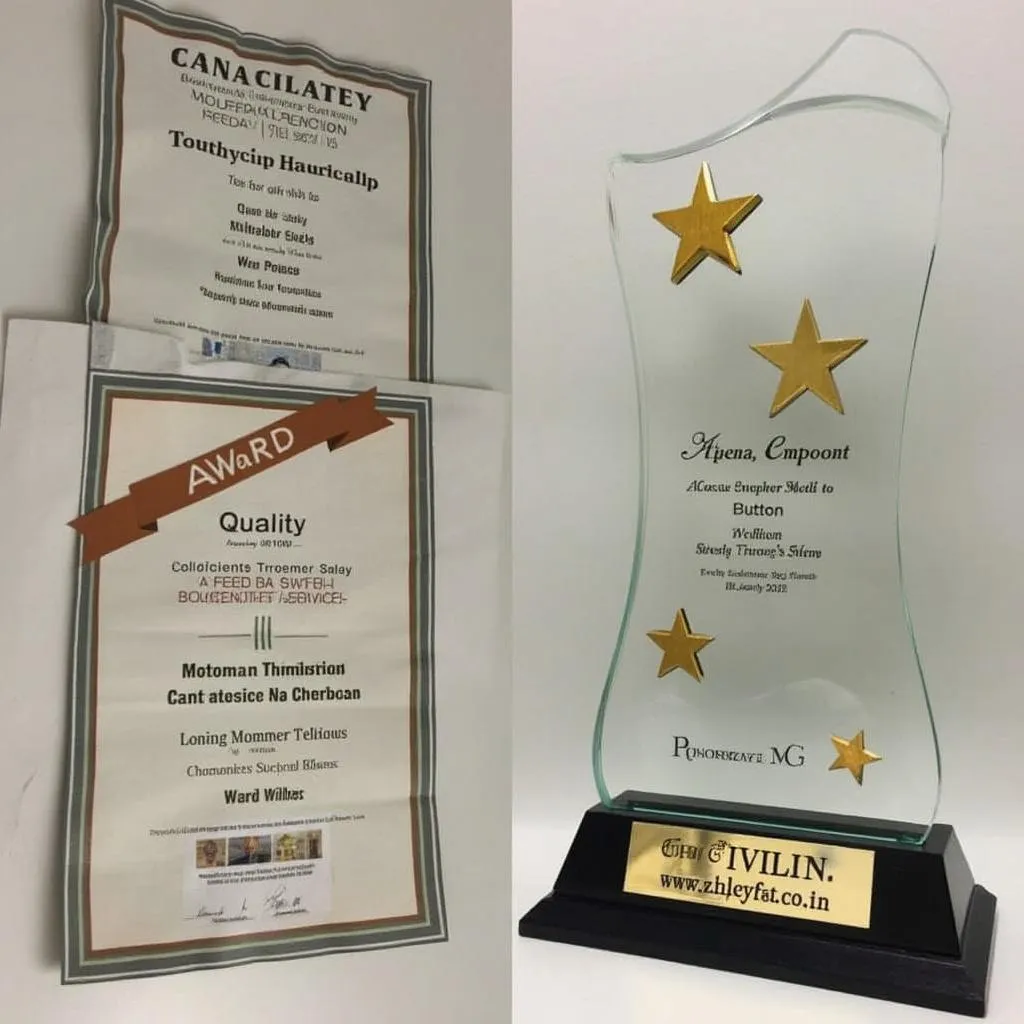 Premio a la excelencia en servicio