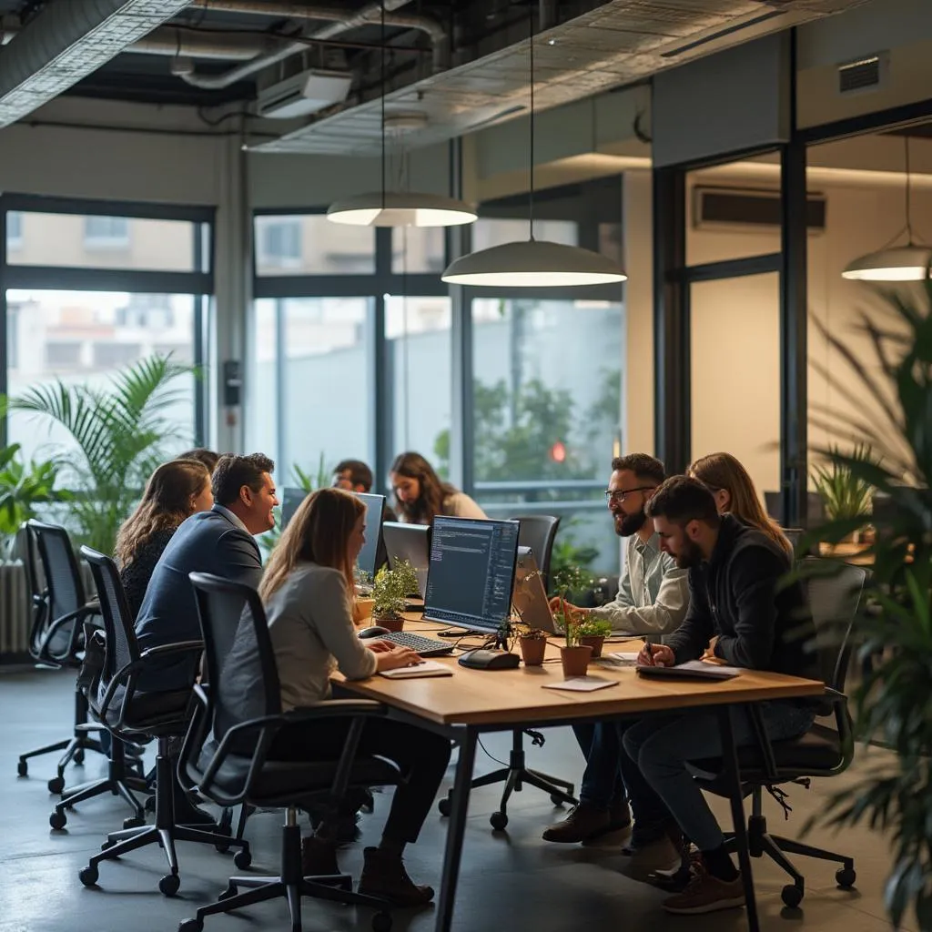Empresa de software en crecimiento