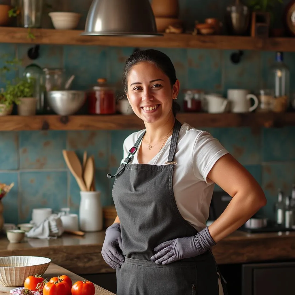 Gabriela Torres, propietaria de restaurante